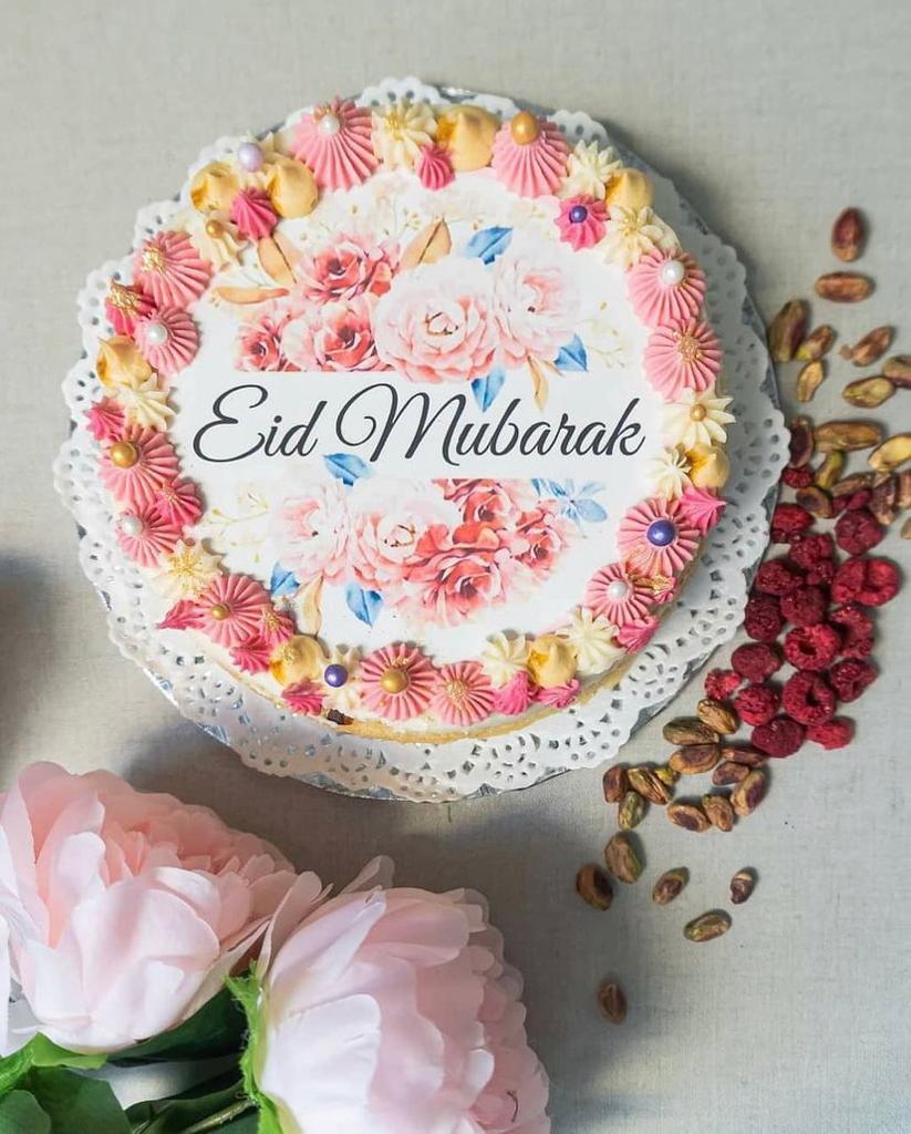 EID Sugar Print Cake